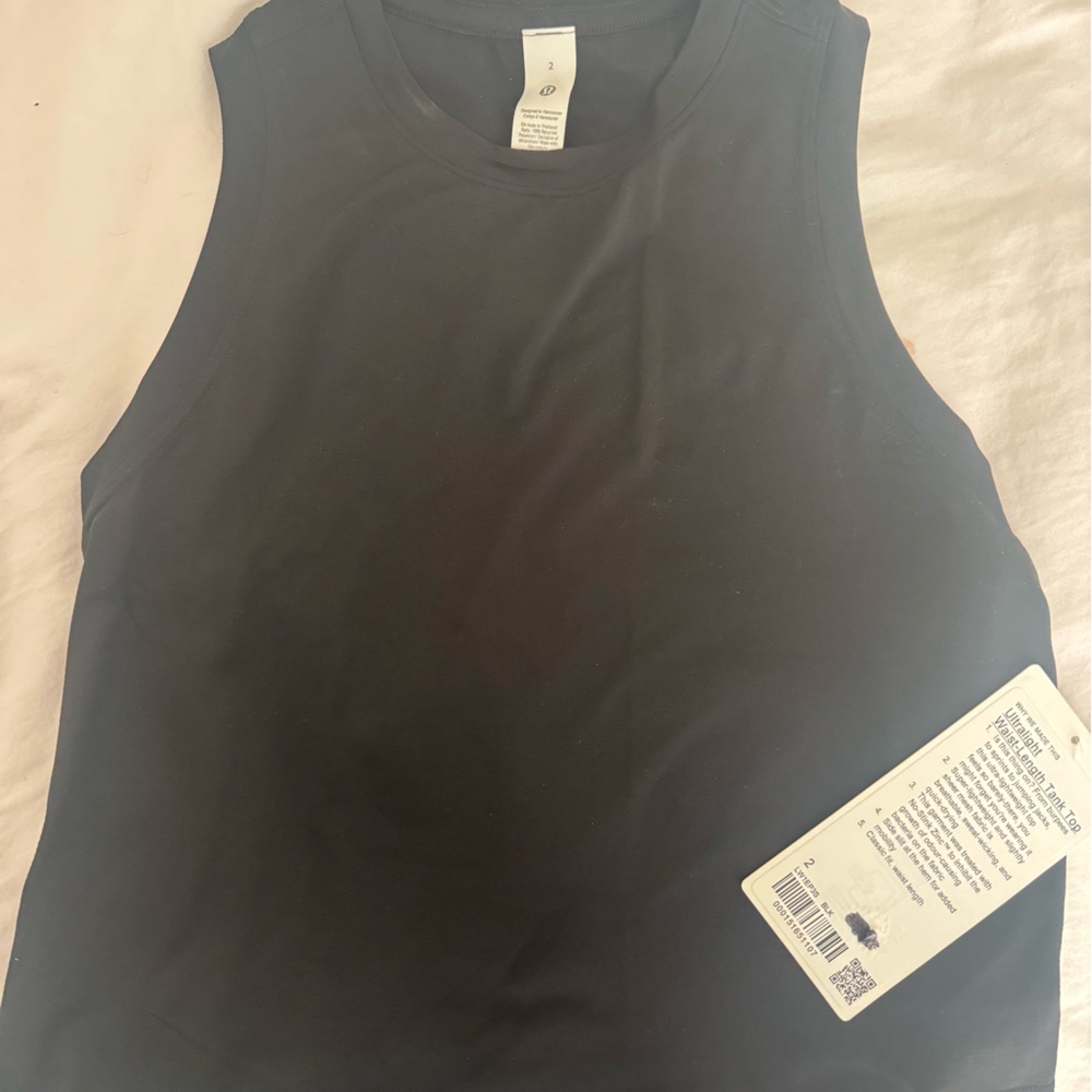 Lululemon ultra light tank top